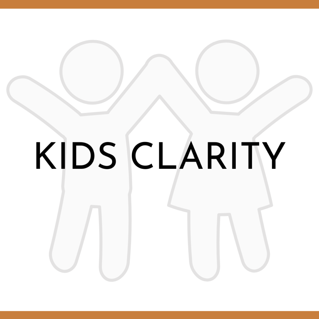 Kids Clarity, Clarity Programs, Behnoush Babzani
